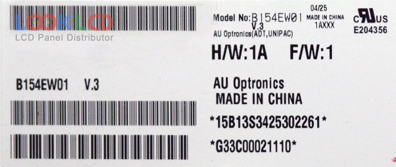 B154EW01 V3